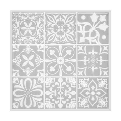 ELEGAHOUSE Self-Adhesive Wall Tiles Artistic Tiles 12 * 12 inch - 10 PCS