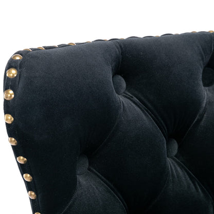 KELESY Swivel Velvet Barstools Adjusatble Seat Height from 25-33 Inch,17.7 Inch Base, Modern Upholstered Bar Stools with Backs Comfortable Tufted for Home Pub and Kitchen Island,Set of 2